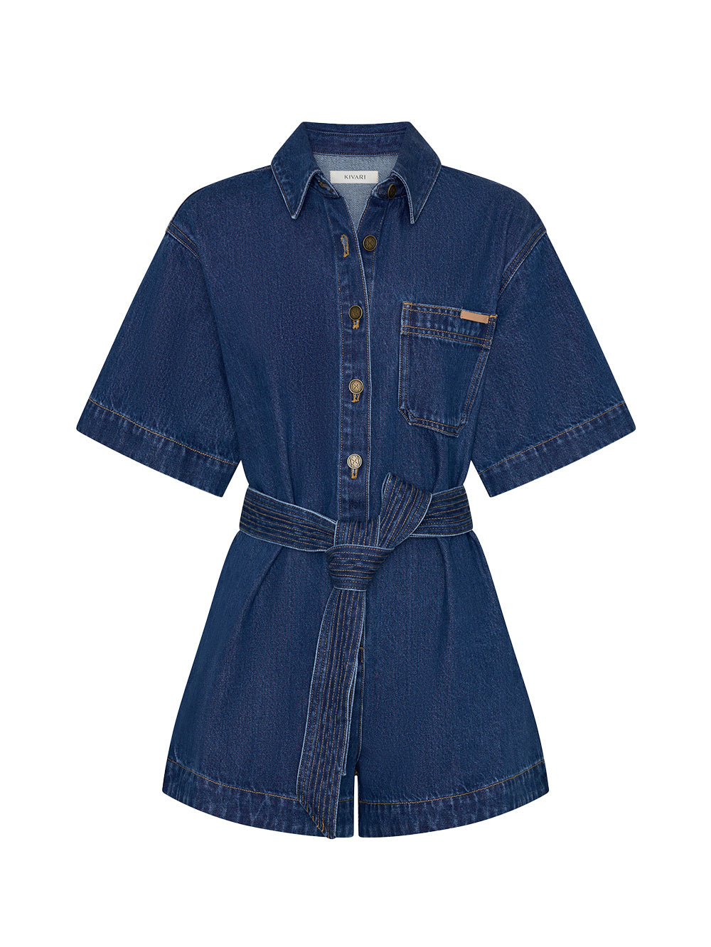 Indie Denim Playsuit