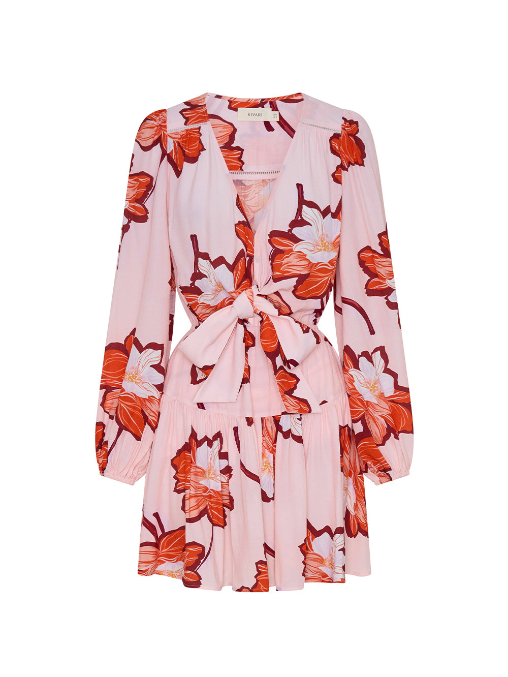 Lani Tie Front Mini Dress