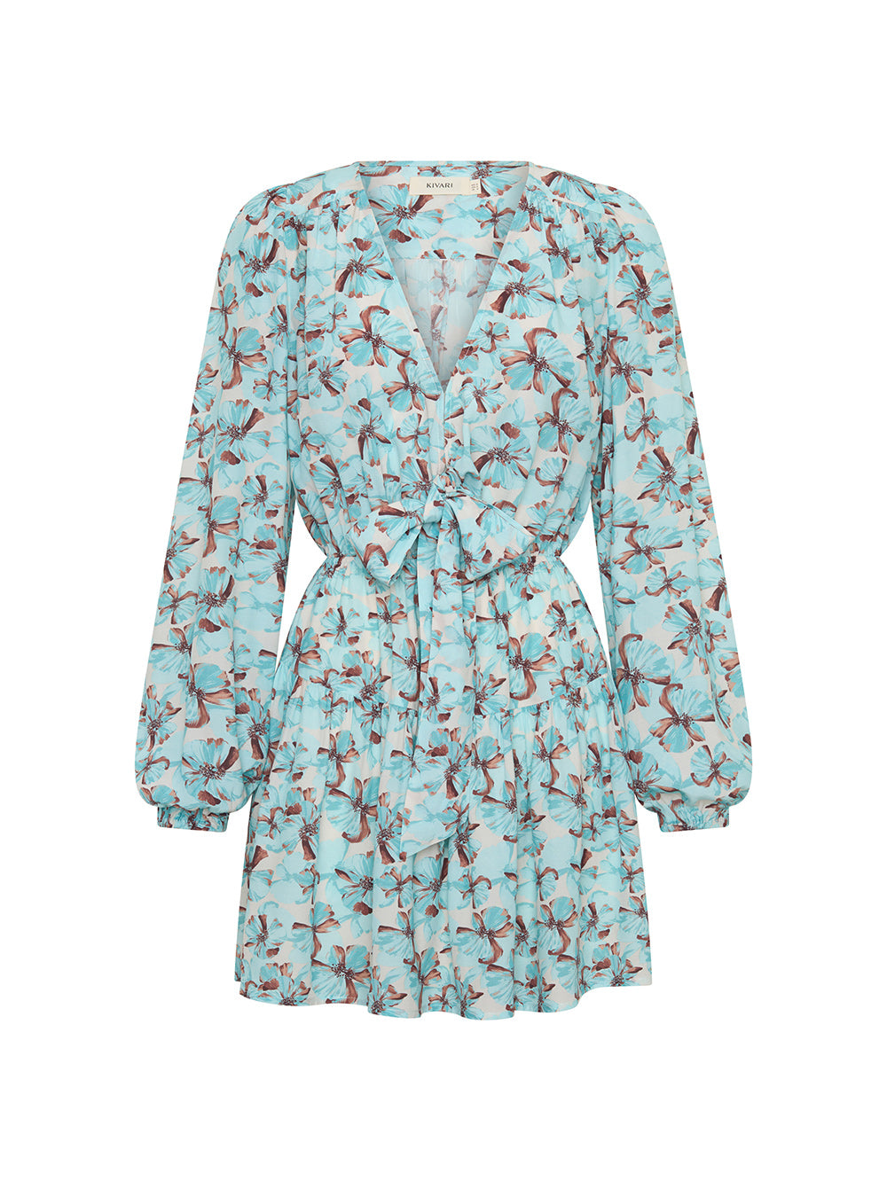 Lydia Tie Front Mini Dress
