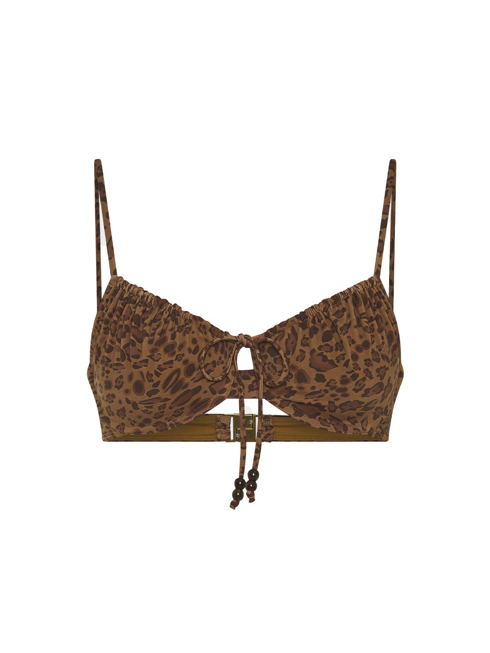 Nicole Gathered Bikini Top