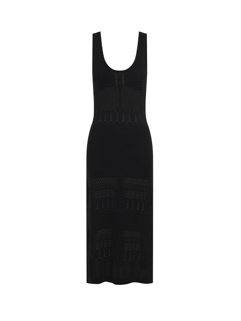 Riza Crochet Midi Dress