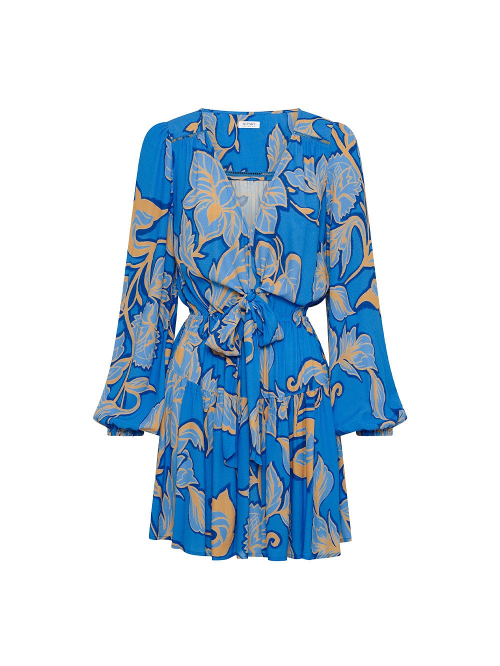 Taniana Tie Front Mini Dress