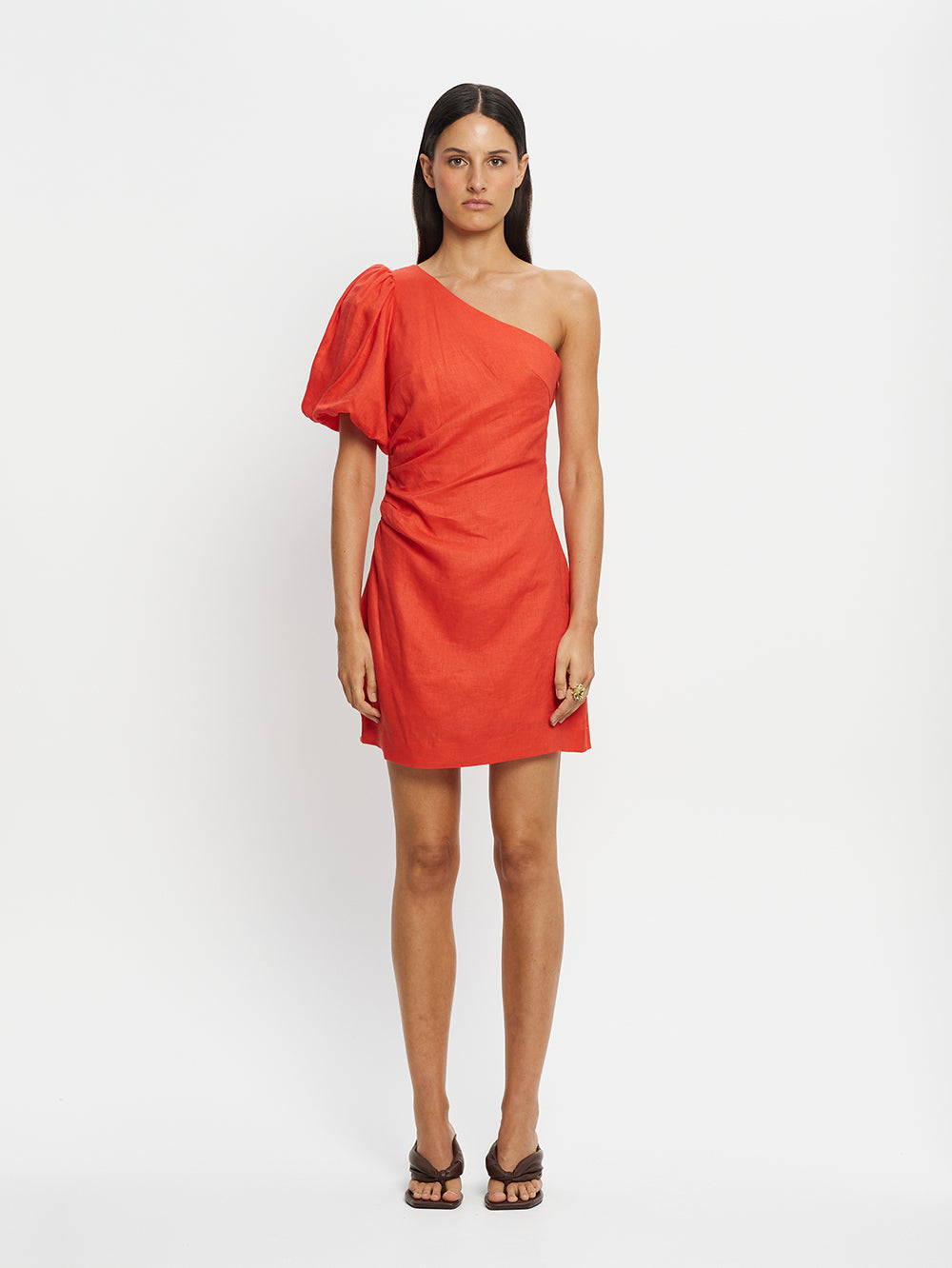 Anais One Shoulder Mini Dress
