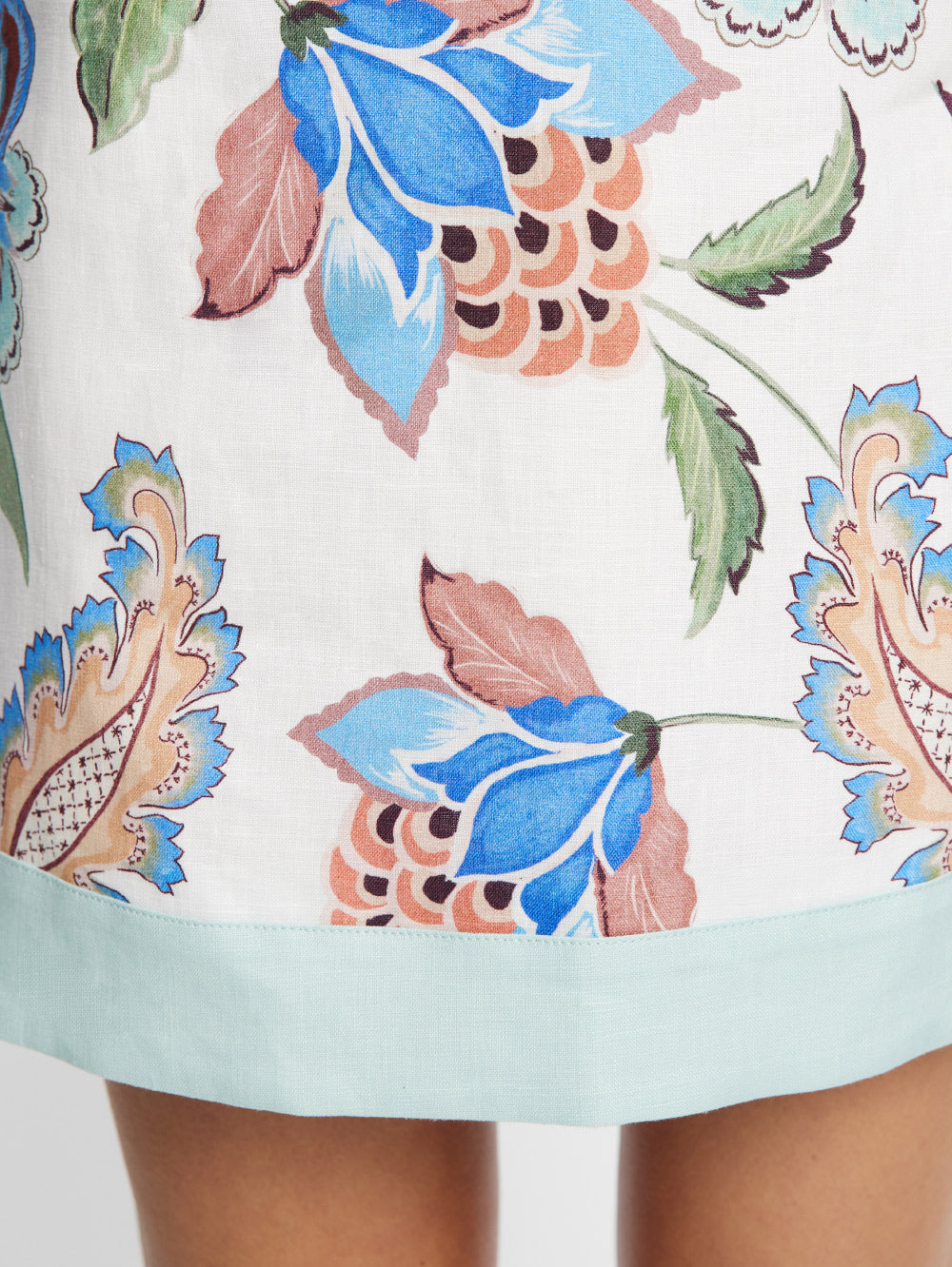 Azure Mini Skirt