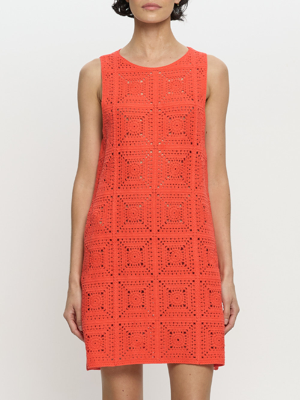 Brenna Crochet Mini Dress