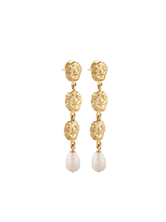 Calypso Long Drop Earrings