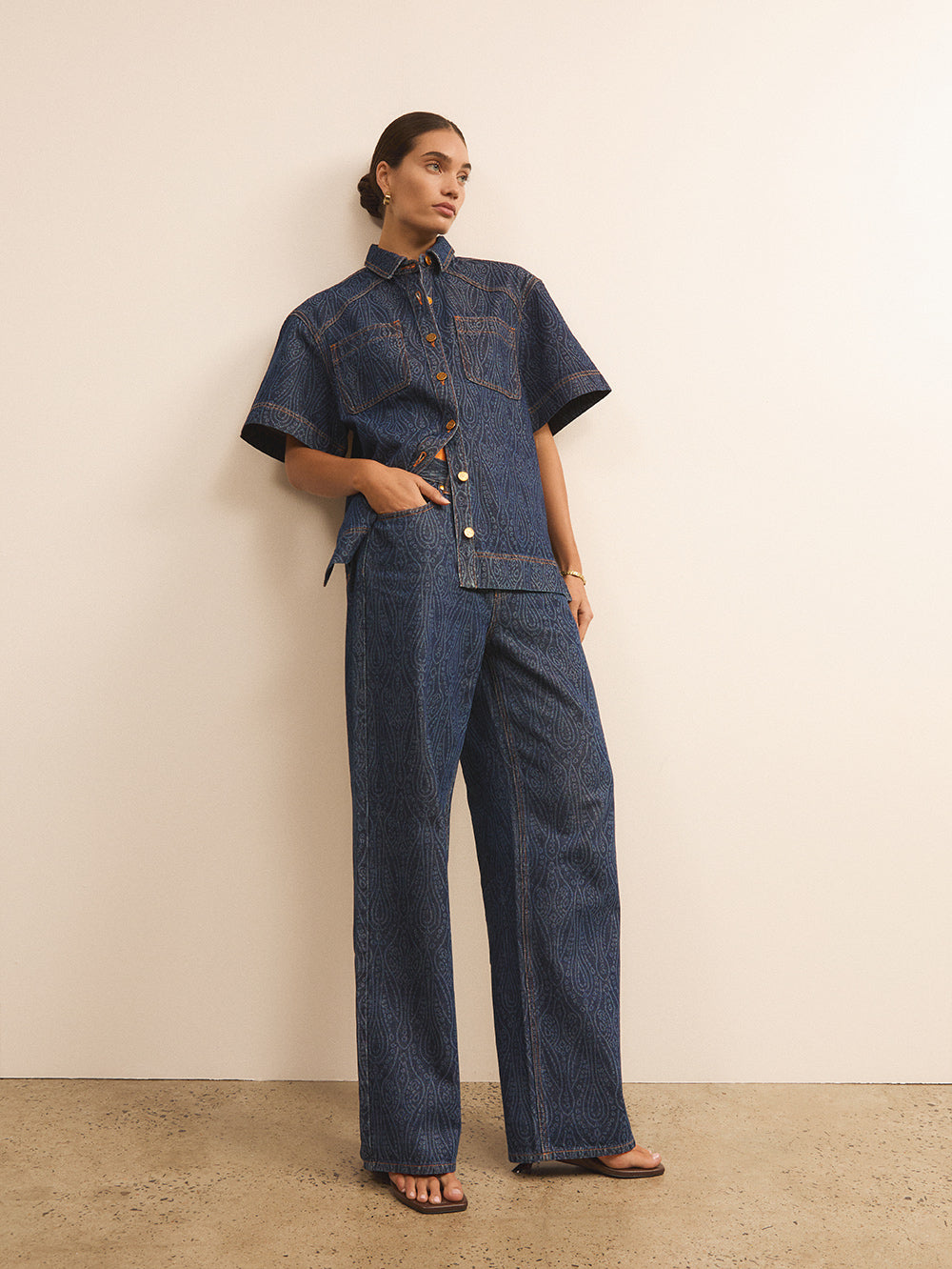 Brenn Straight Slouch Jean