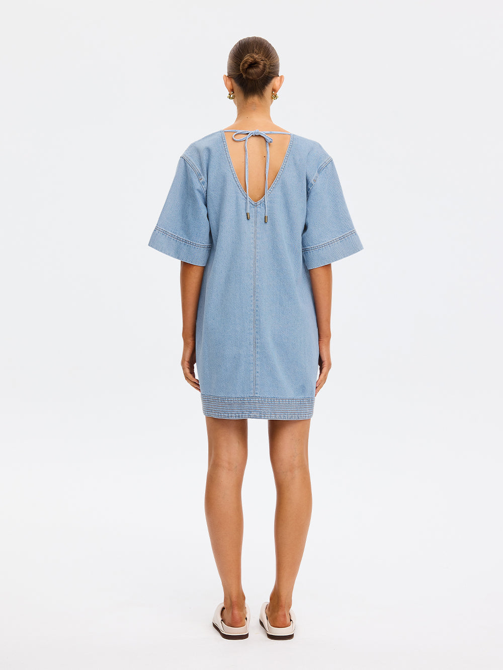 Emilie Denim Mini Dress