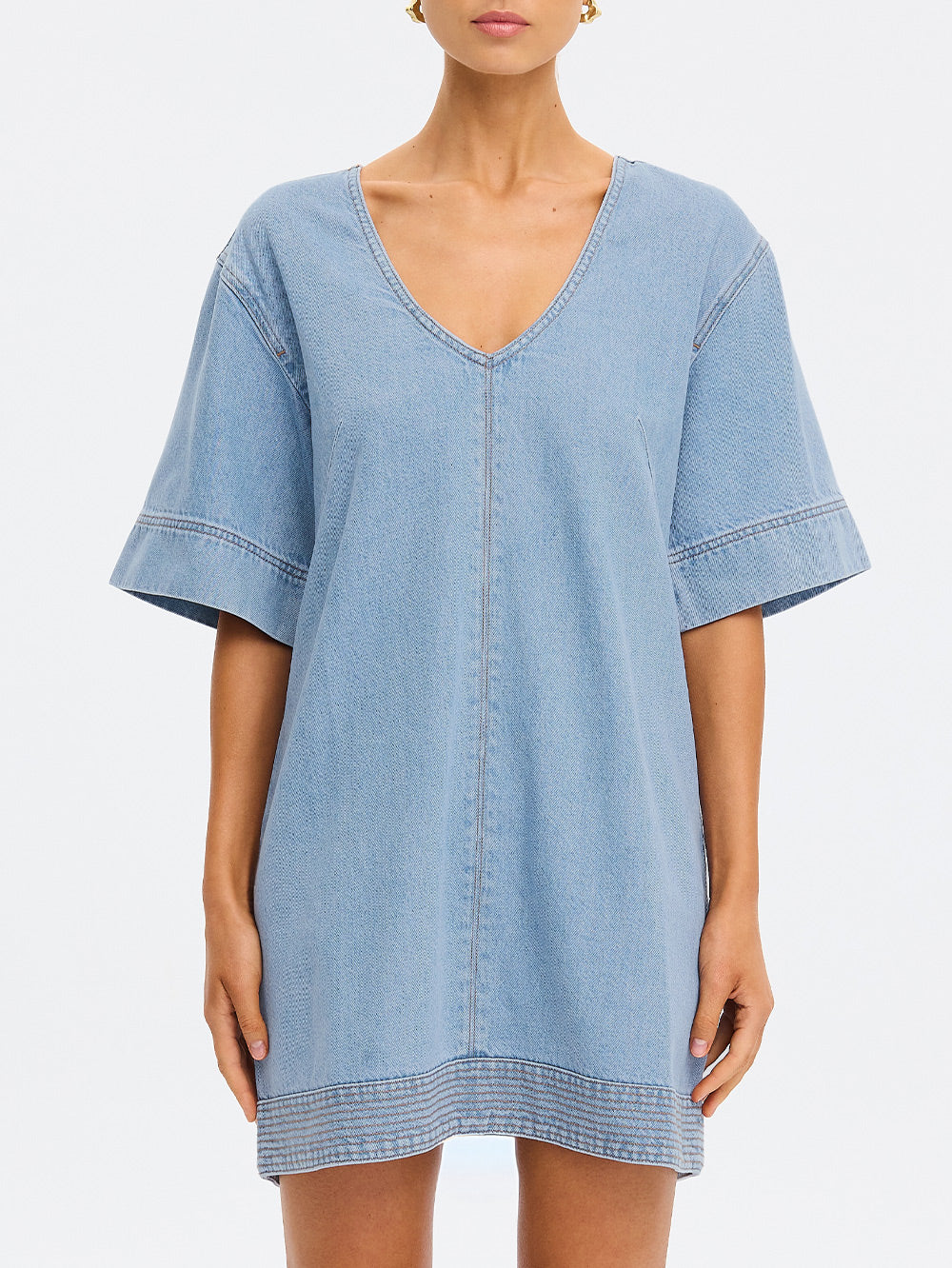 Emilie Denim Mini Dress