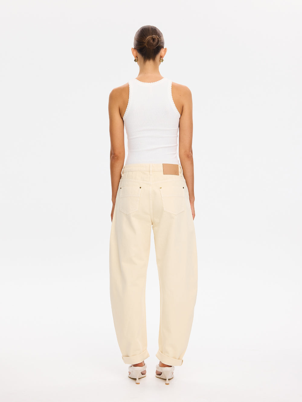 Evita Denim Barrel Jean