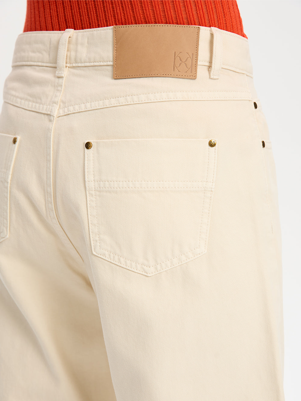 Evita Denim Barrel Jean