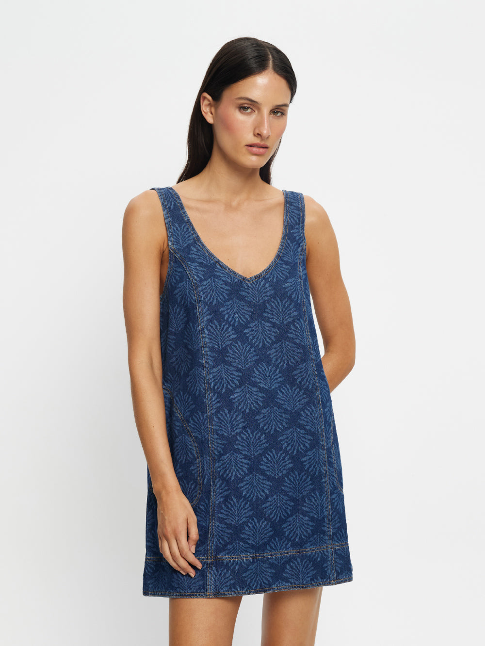 Ilaria Denim Mini Dress