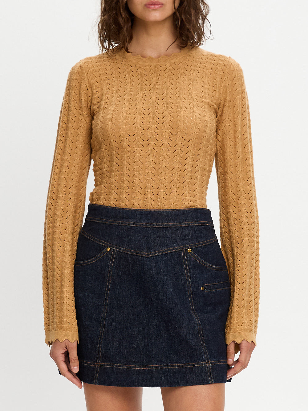 Immy Denim Mini Skirt