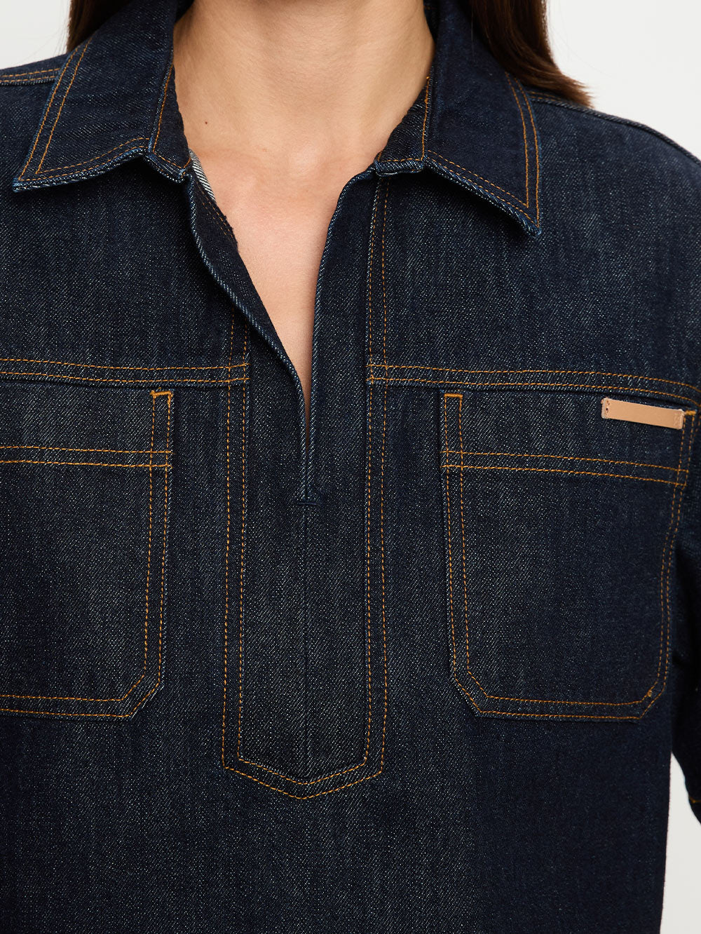Immy Denim Top
