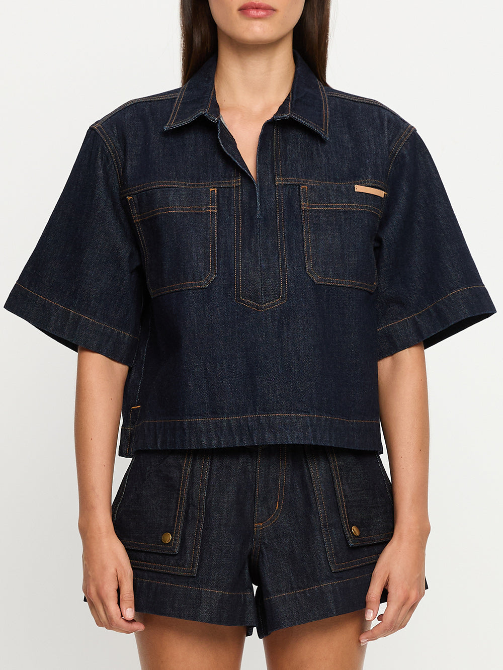 Immy Denim Top