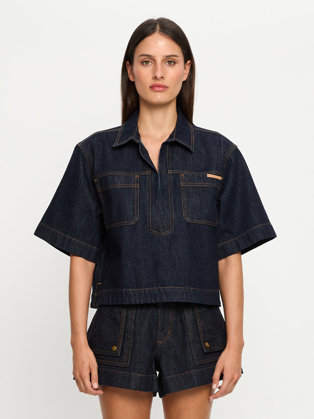 Immy Denim Top