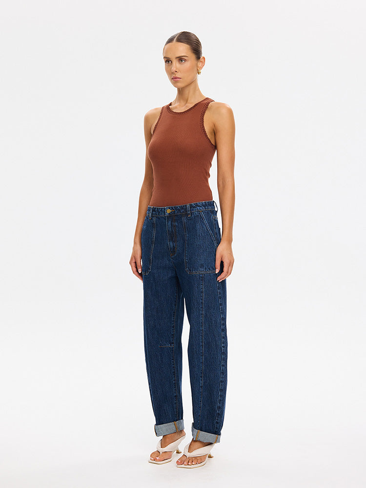 Jessica Barrel Jean