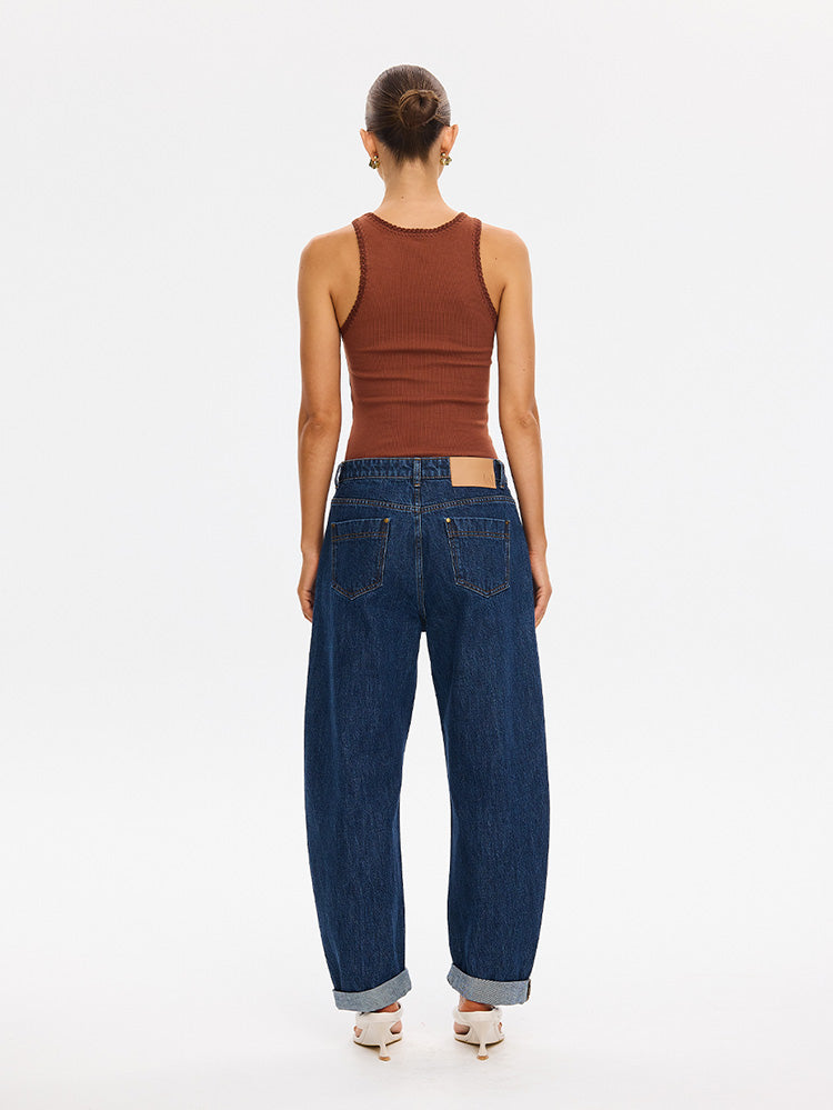 Jessica Barrel Jean