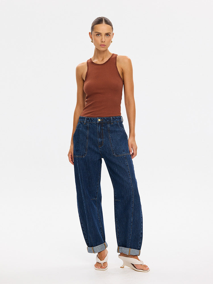 Jessica Barrel Jean