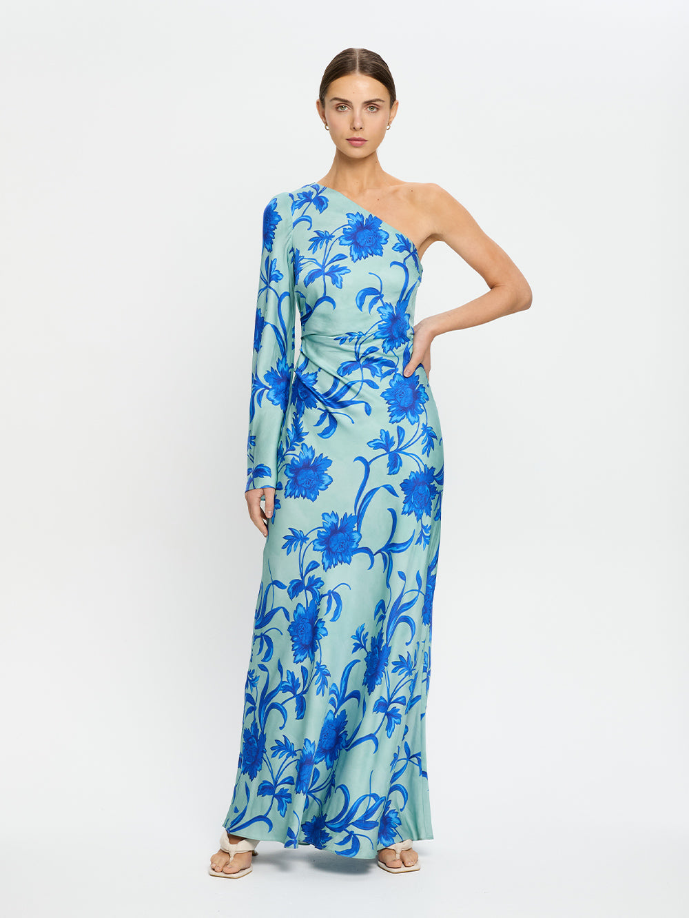 Juniper One Sleeve Maxi Dress