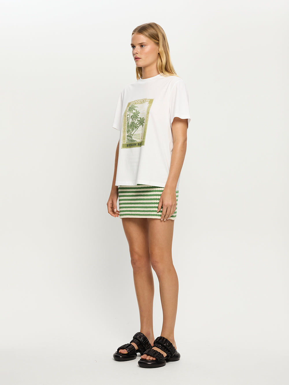 Corinne Knit Mini Skirt