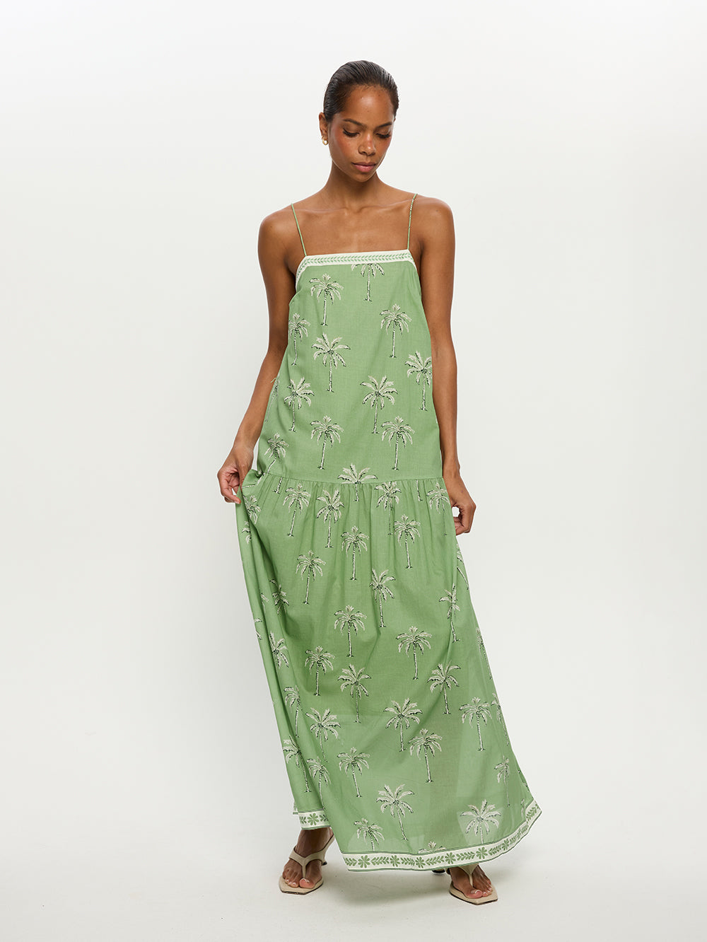 Kaelia Strappy Maxi Dress