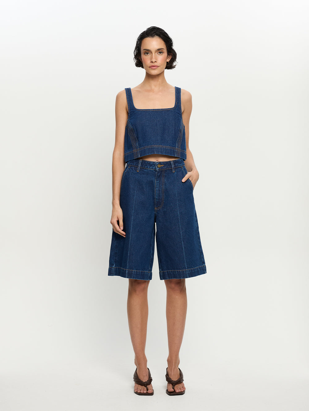 Indie Denim Bermuda Short