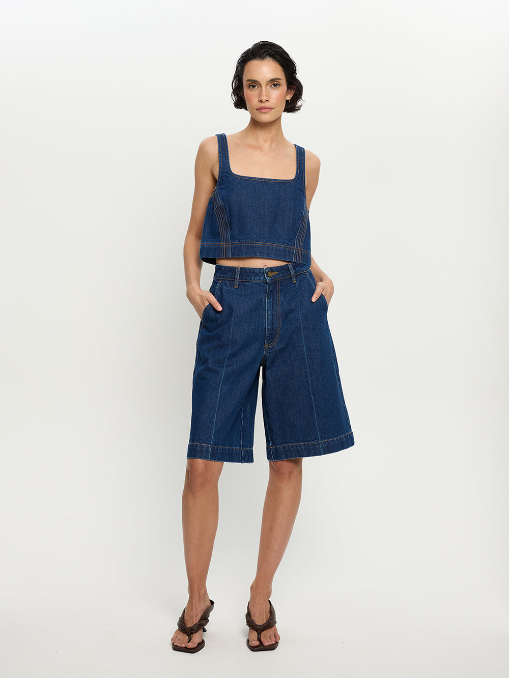 Indie Denim Bermuda Short