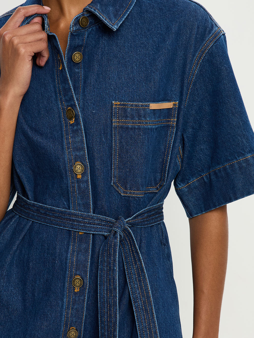 Indie Denim Playsuit