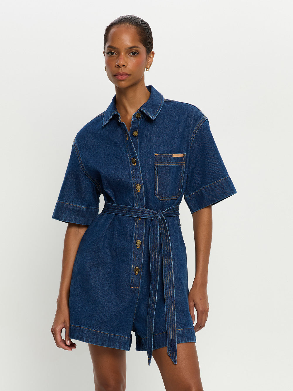 Indie Denim Playsuit