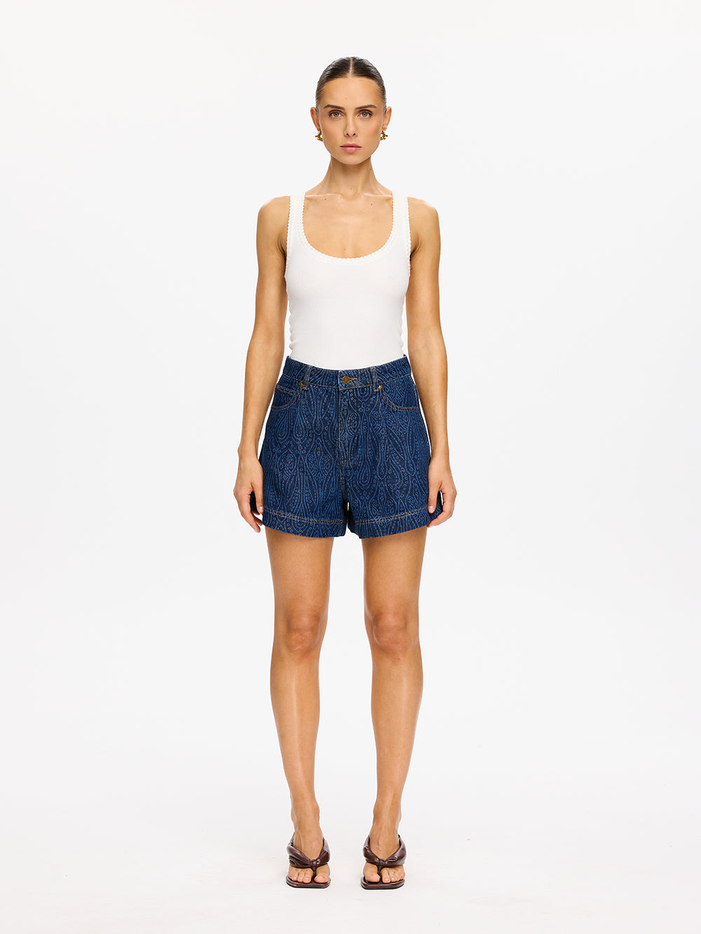 Monroe Denim Short