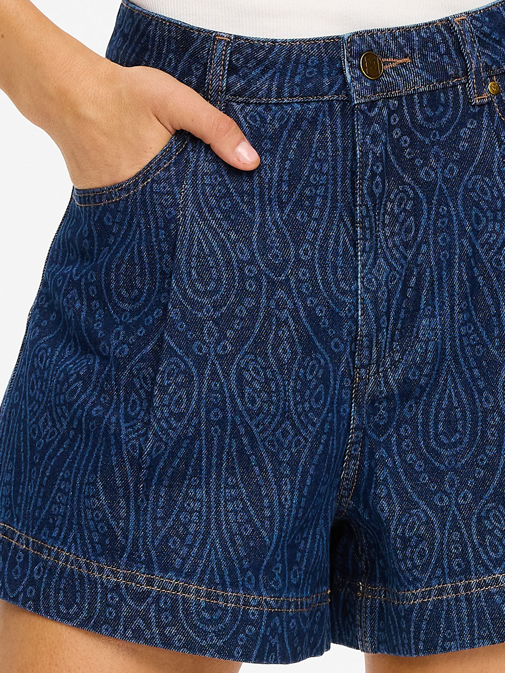 Monroe Denim Short
