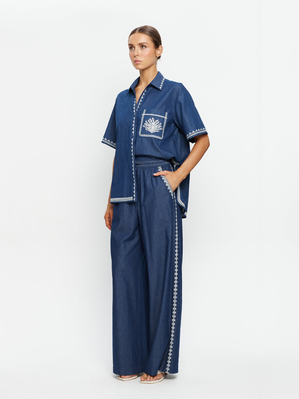 Emile Chambray Pant