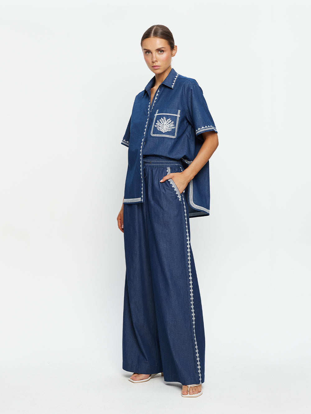 Emile Chambray Pant