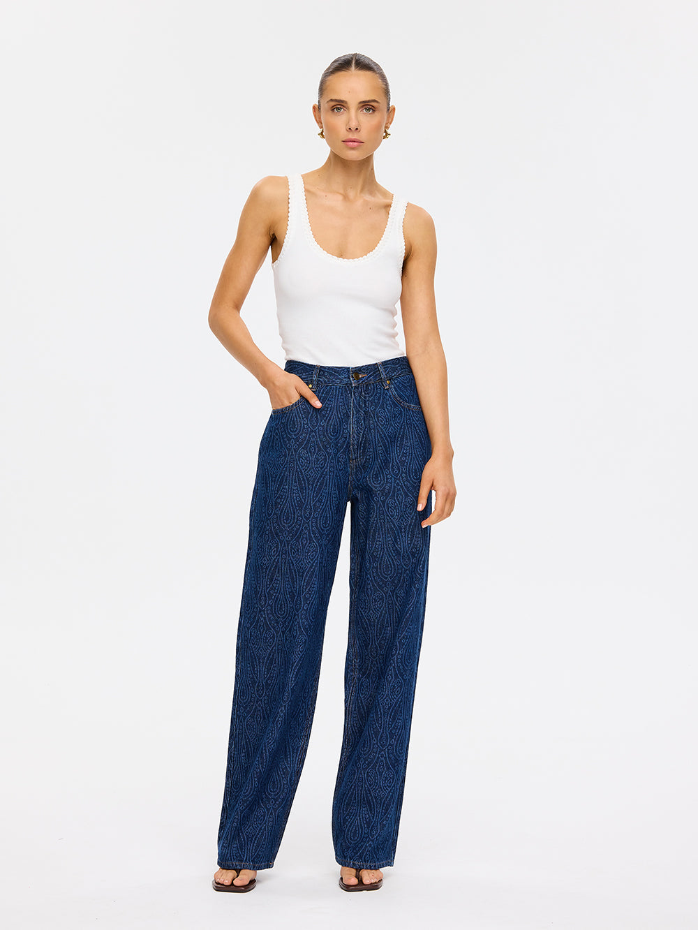 Brenn Straight Slouch Jean