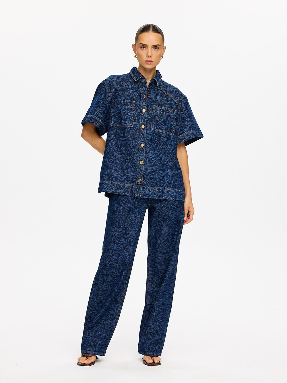 Brenn Straight Slouch Jean