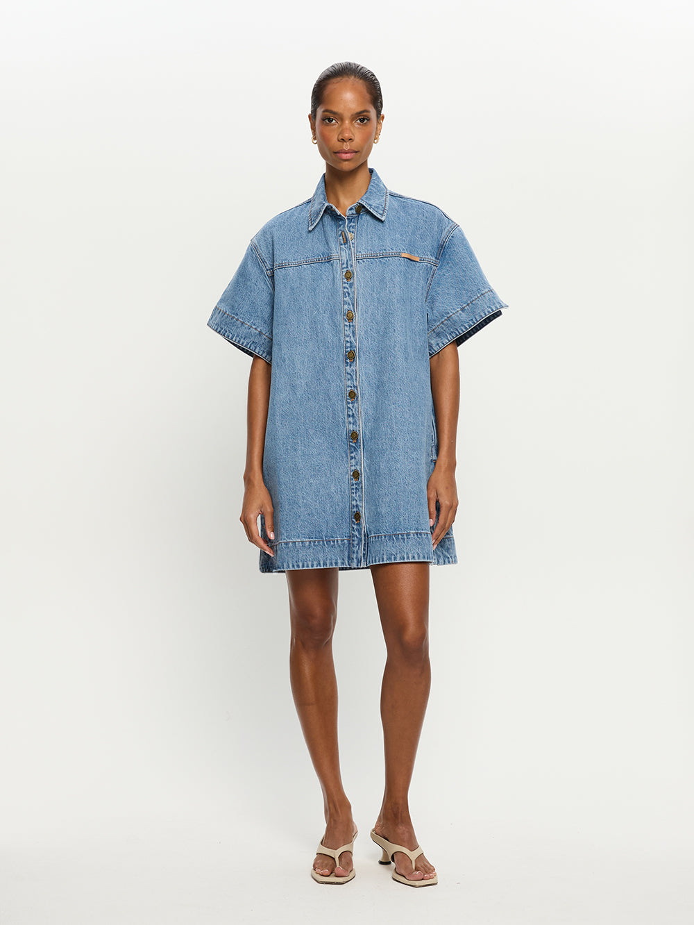 Marla Denim Mini Dress