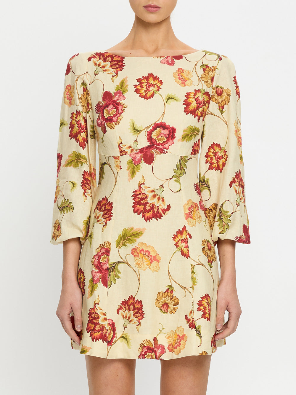 Odessa Sleeved Mini Dress