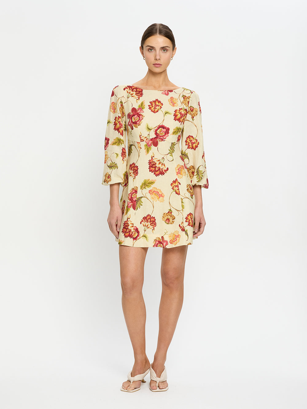 Odessa Sleeved Mini Dress