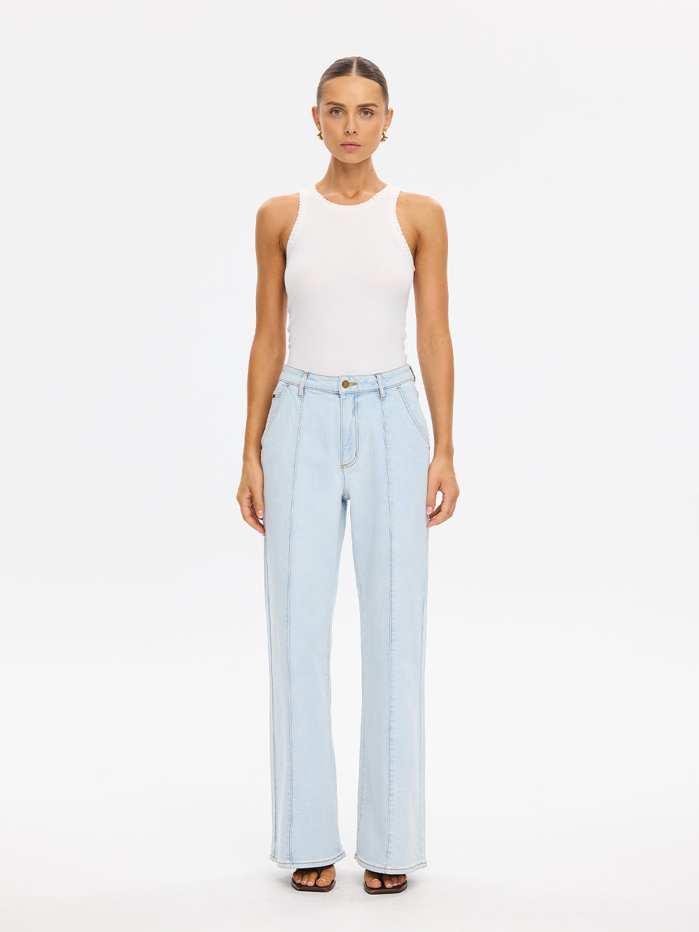 Parker Wide Leg Denim Jean