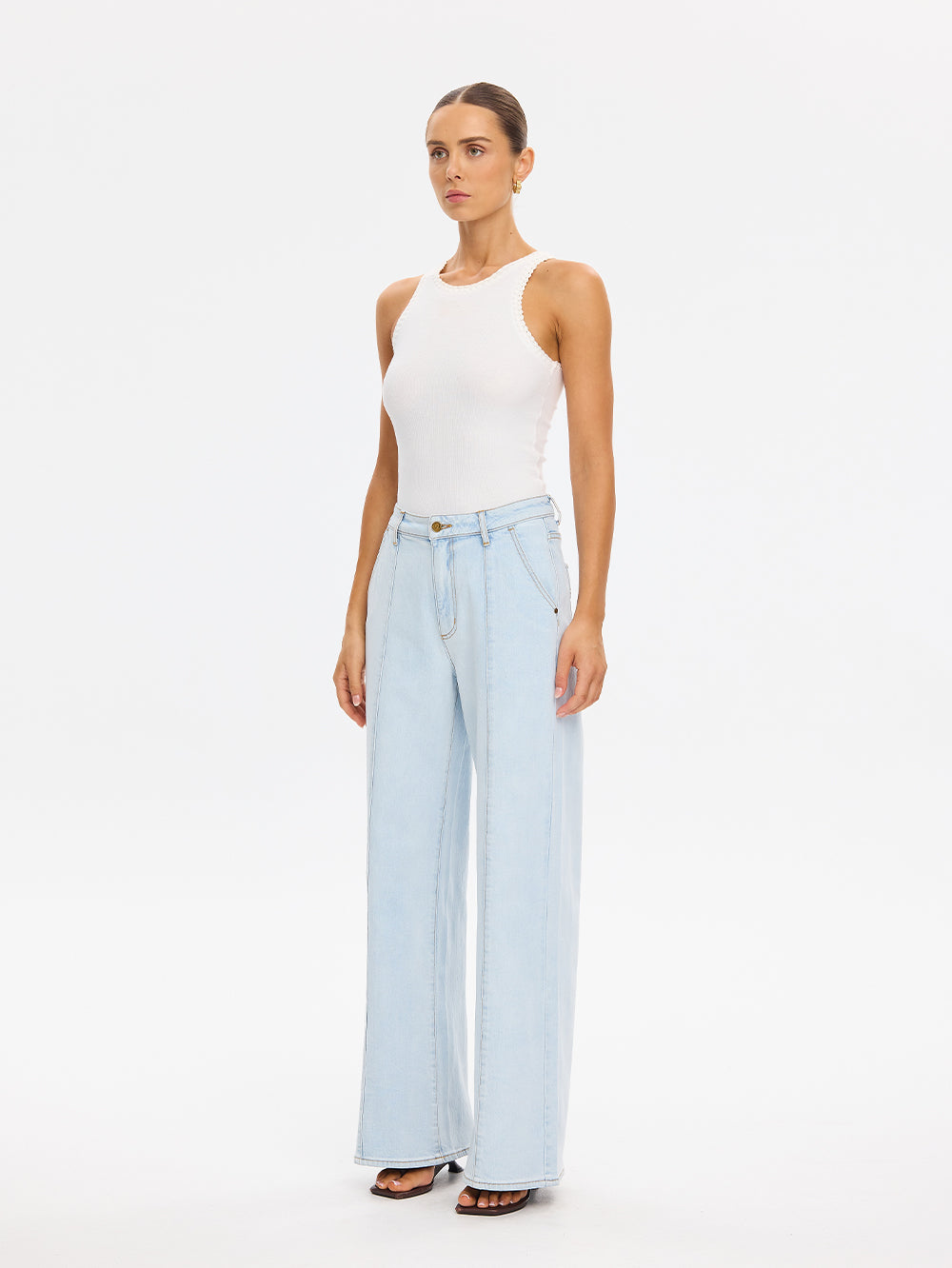 Parker Wide Leg Denim Jean