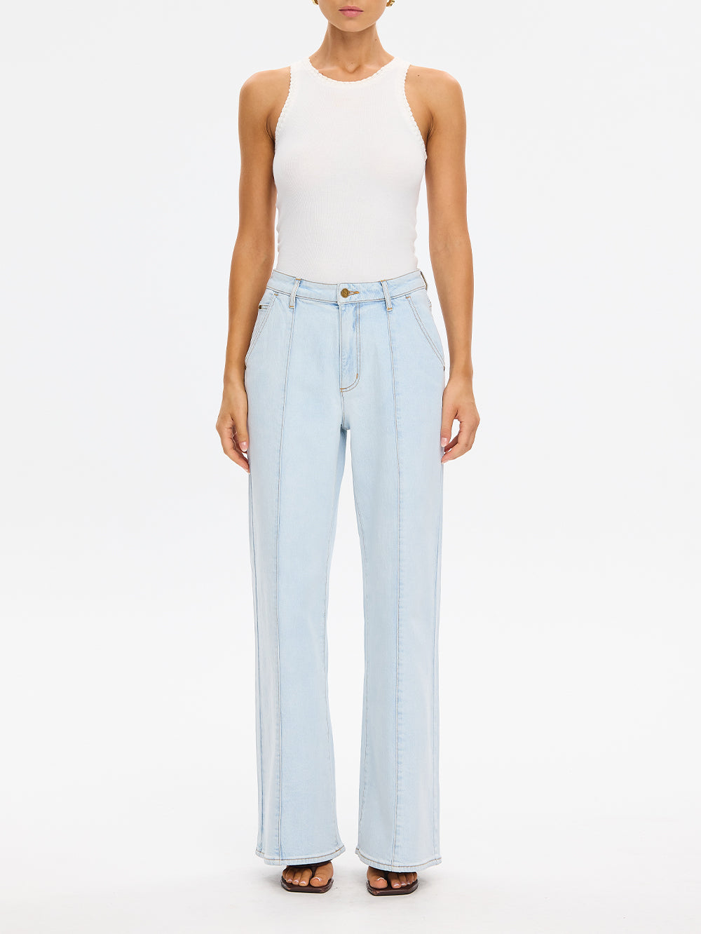 Parker Wide Leg Denim Jean