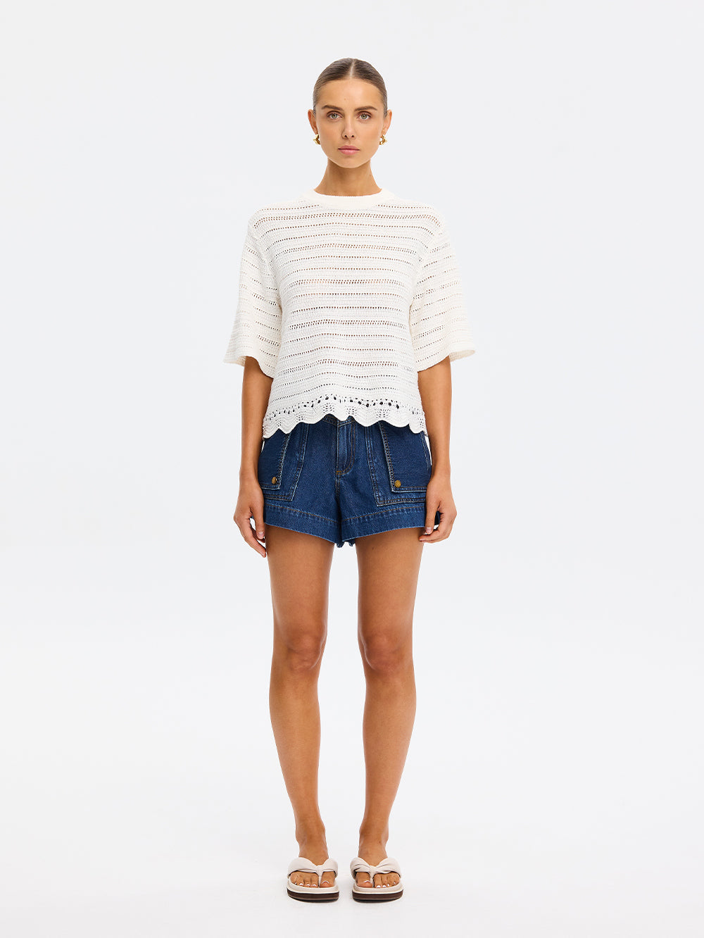 Poppy Knit Tee