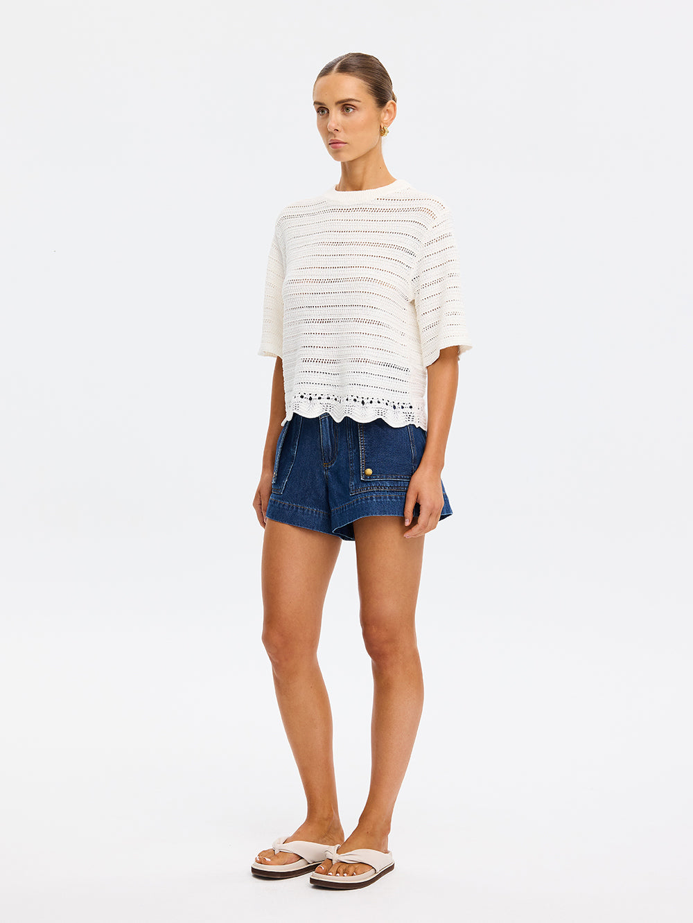 Poppy Knit Tee