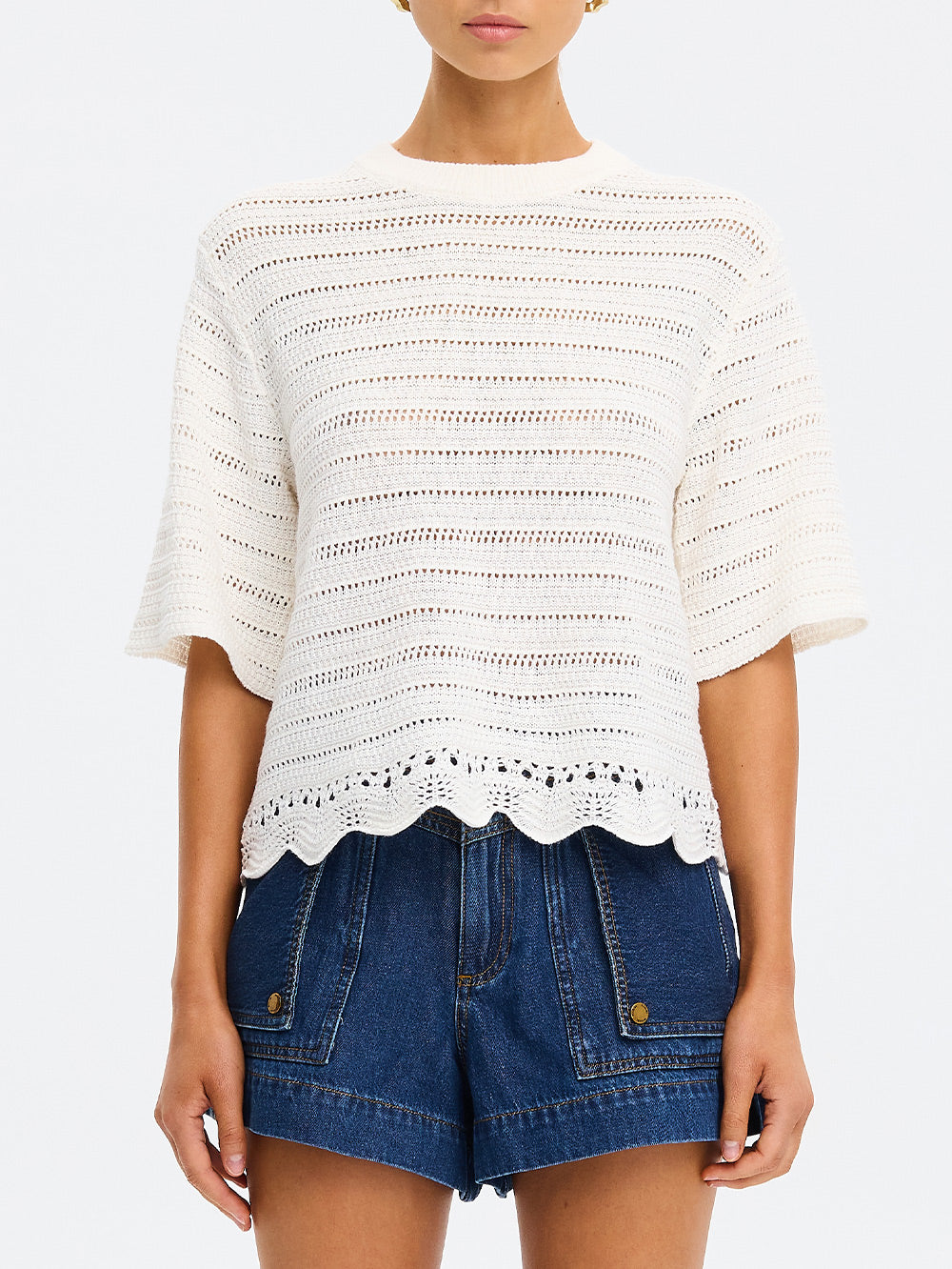 Poppy Knit Tee