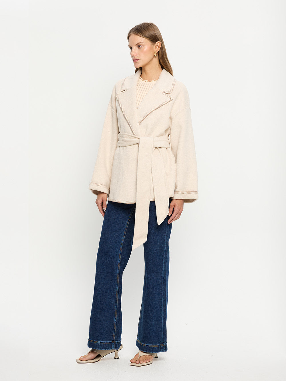 Josephina Coat - Ivory