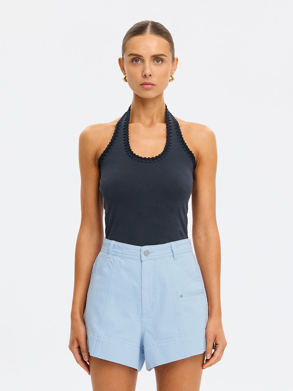 Rhea Halter Top