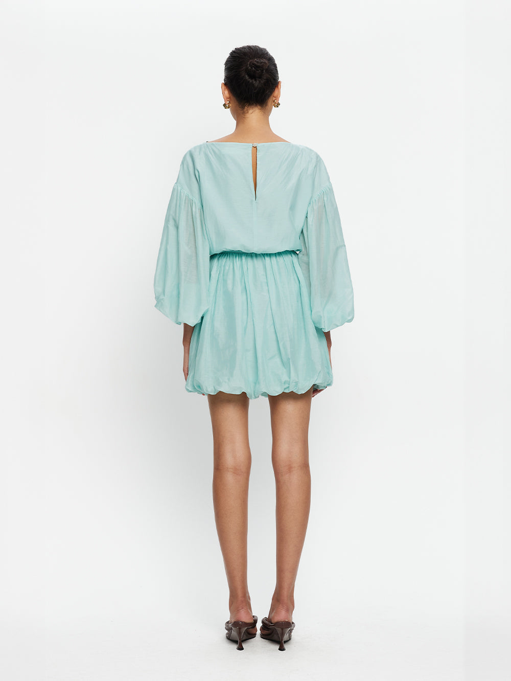 Riley Bubble Hem Mini Dress
