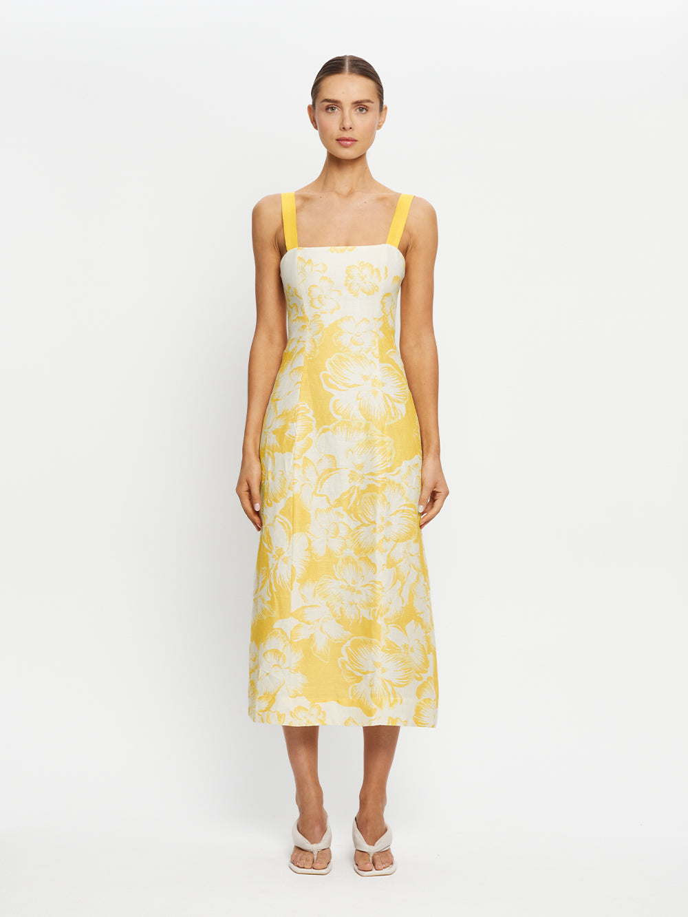 Soraya Tie Back Midi Dress