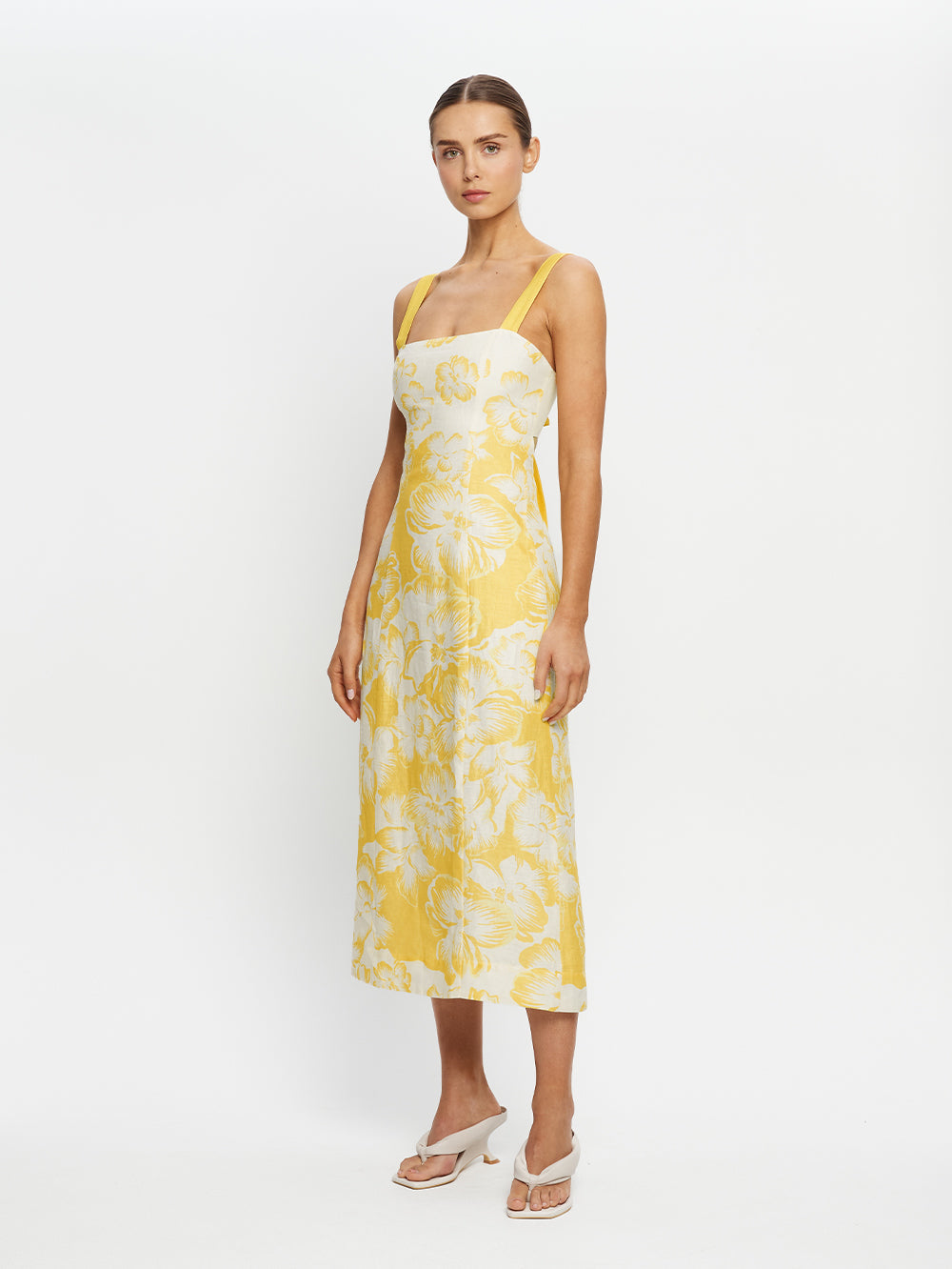 Soraya Tie Back Midi Dress